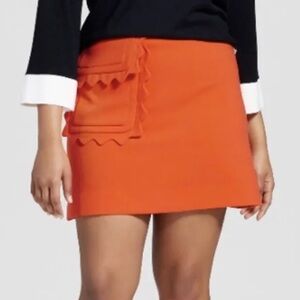 Victoria Beckham for Target Orange Mini skirt